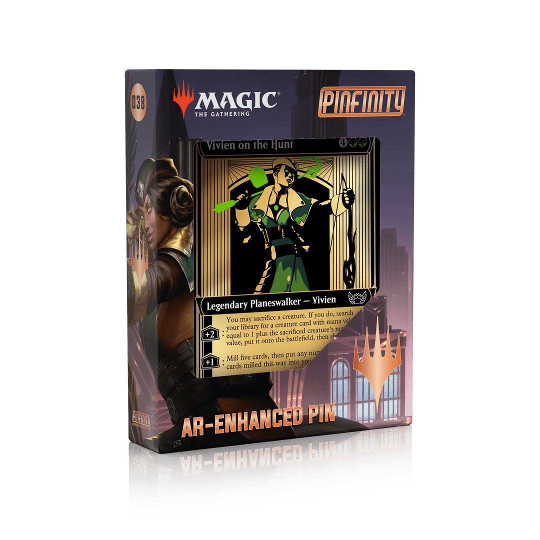 Magic: the Gathering - Limited Edition: Vivien on the Hunt - Pinfinity - Augmented Reality Collectible Pins