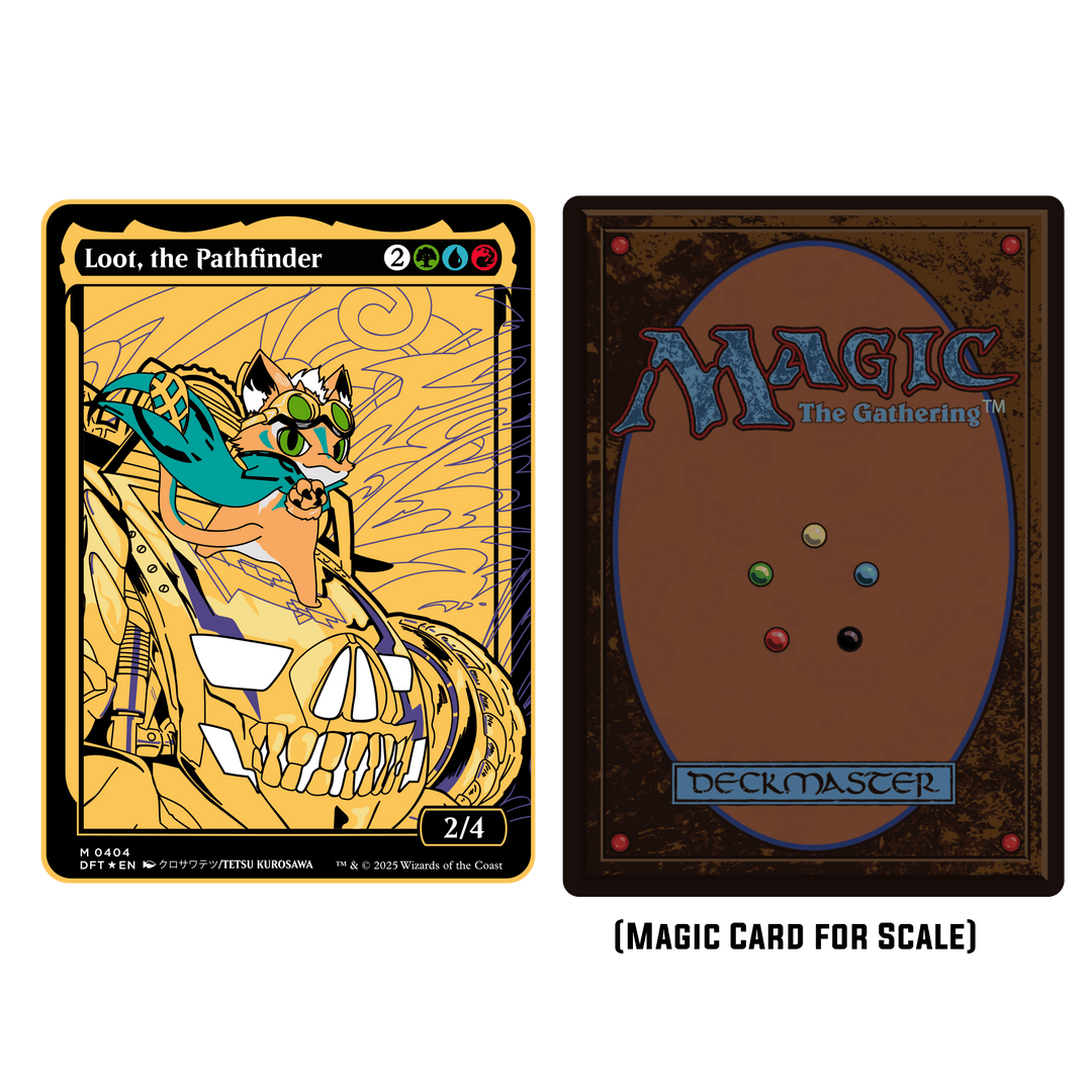 Magic: The Gathering - Loot, the Pathfinder - Pinfinity - Augmented Reality Collectible Pins