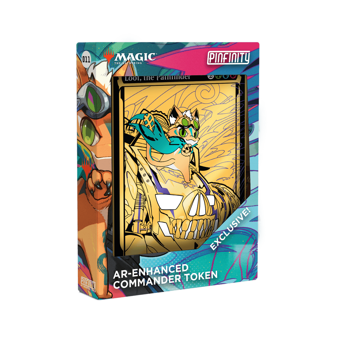 Magic: The Gathering - Loot, the Pathfinder - Pinfinity - Augmented Reality Collectible Pins