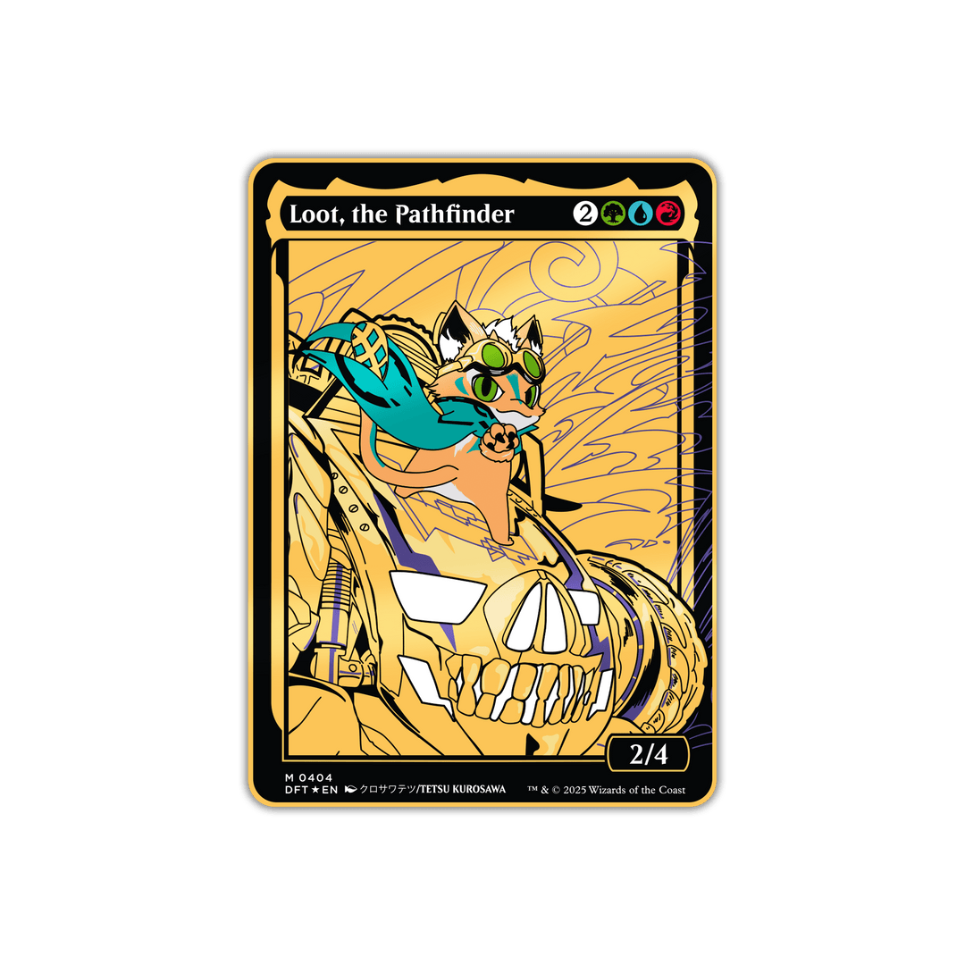 Magic: The Gathering - Loot, the Pathfinder - Pinfinity - Augmented Reality Collectible Pins