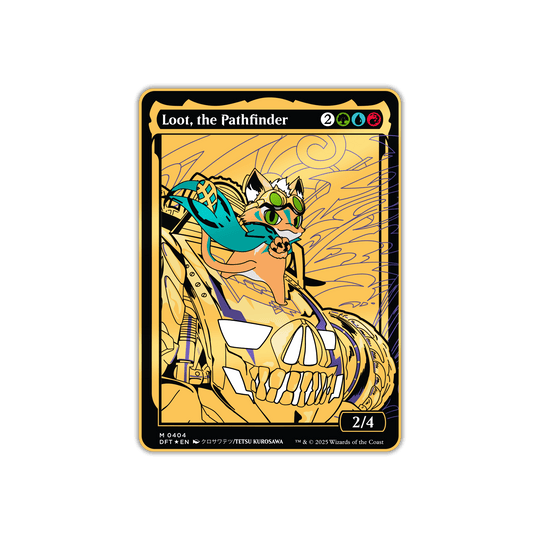 Magic: The Gathering - Loot, the Pathfinder - Pinfinity - Augmented Reality Collectible Pins