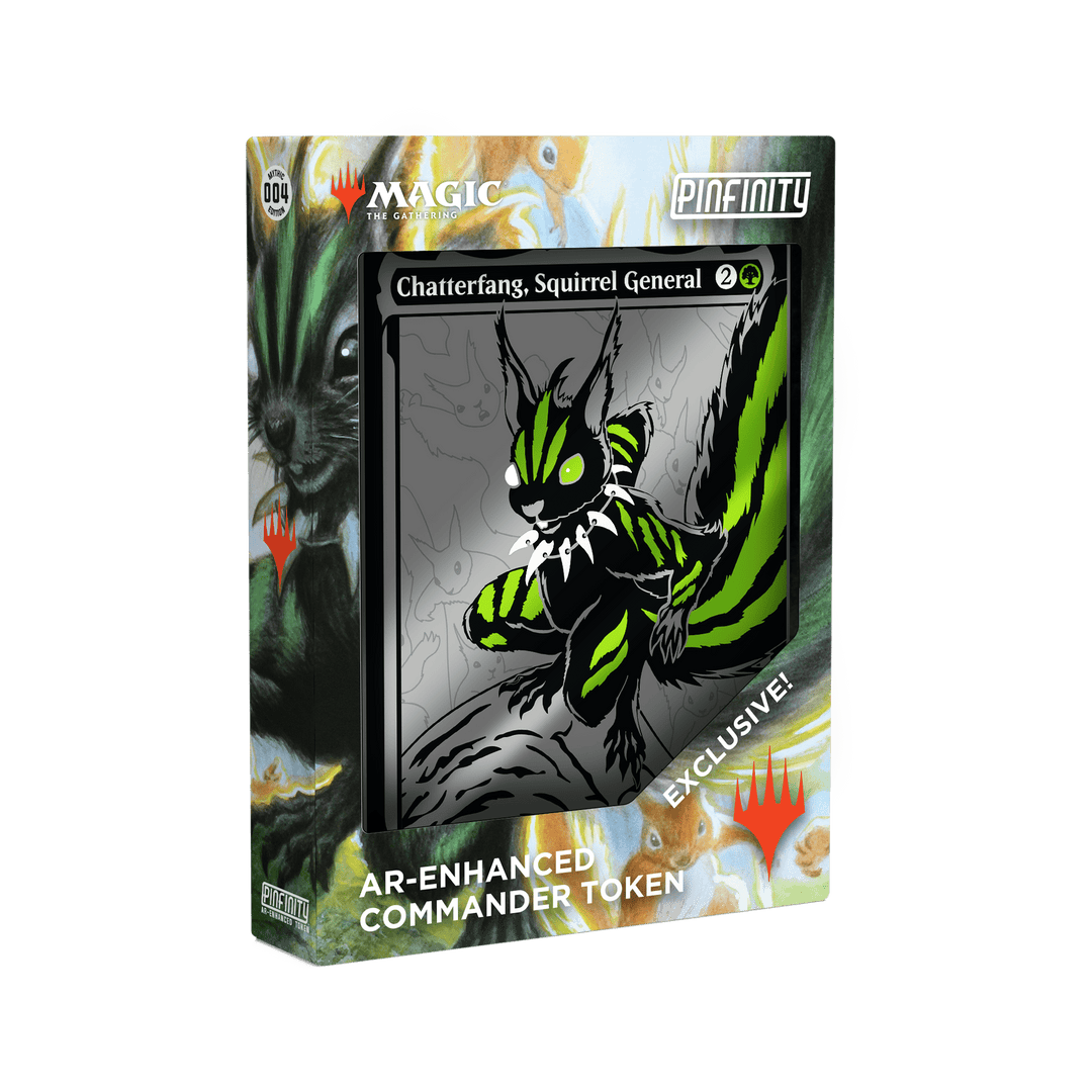 Magic: The Gathering - Member's Exclusive Chatterfang Commander Token - Pinfinity - Augmented Reality Collectible Pins