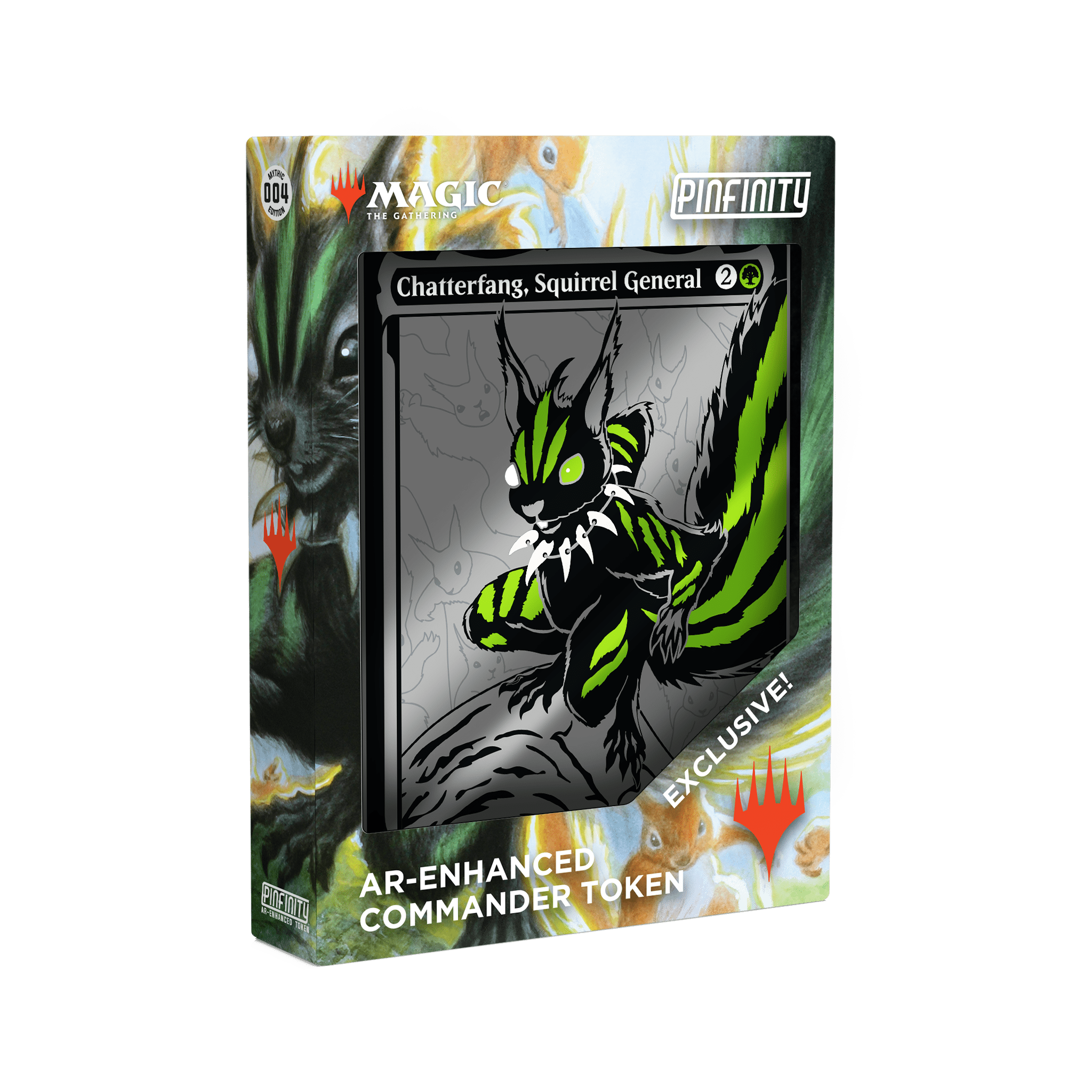 Magic: The Gathering - Member's Exclusive Chatterfang Commander Token - Pinfinity - Augmented Reality Collectible Pins