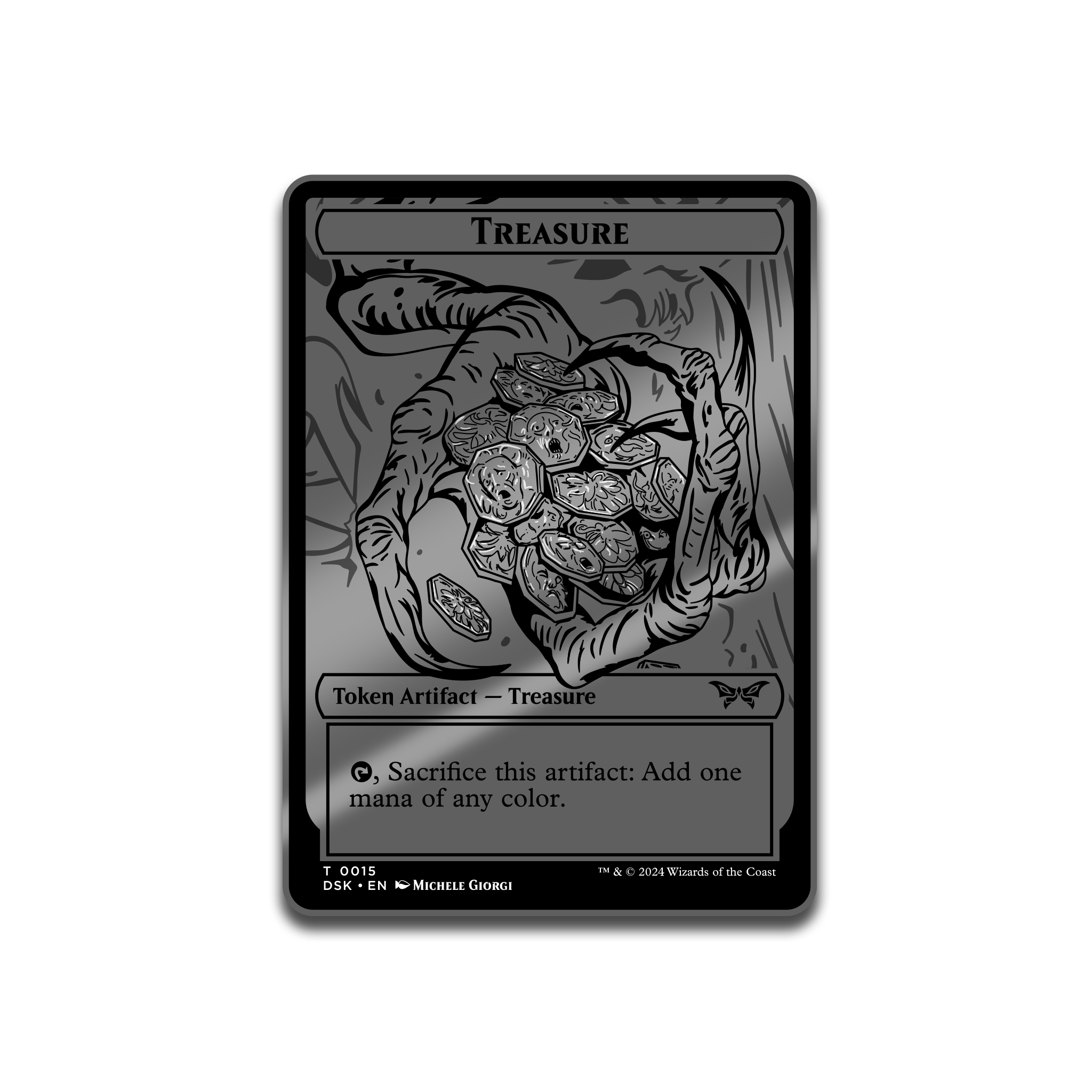 【未使用】Pinfinity　The Black Collection　ピンズ Magic: The Gathering Black Collection – Pinfinity
