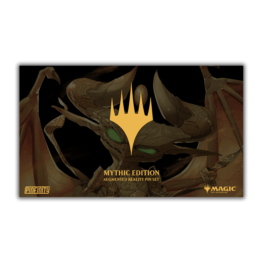 Magic: The Gathering - Mythic Edition XL Chibi Nicol Bolas Pin - Pinfinity - Augmented Reality Collectible Pins