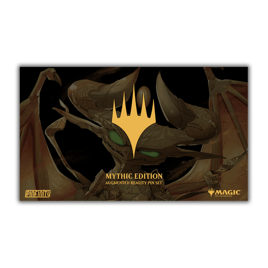 Magic: The Gathering - Mythic Edition XL Chibi Nicol Bolas Pin - Pinfinity - Augmented Reality Collectible Pins