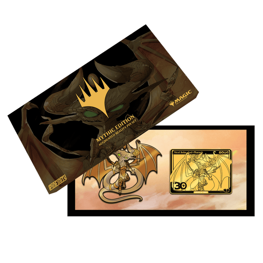 Magic: The Gathering - Mythic Edition XL Chibi Nicol Bolas Pin - Pinfinity - Augmented Reality Collectible Pins