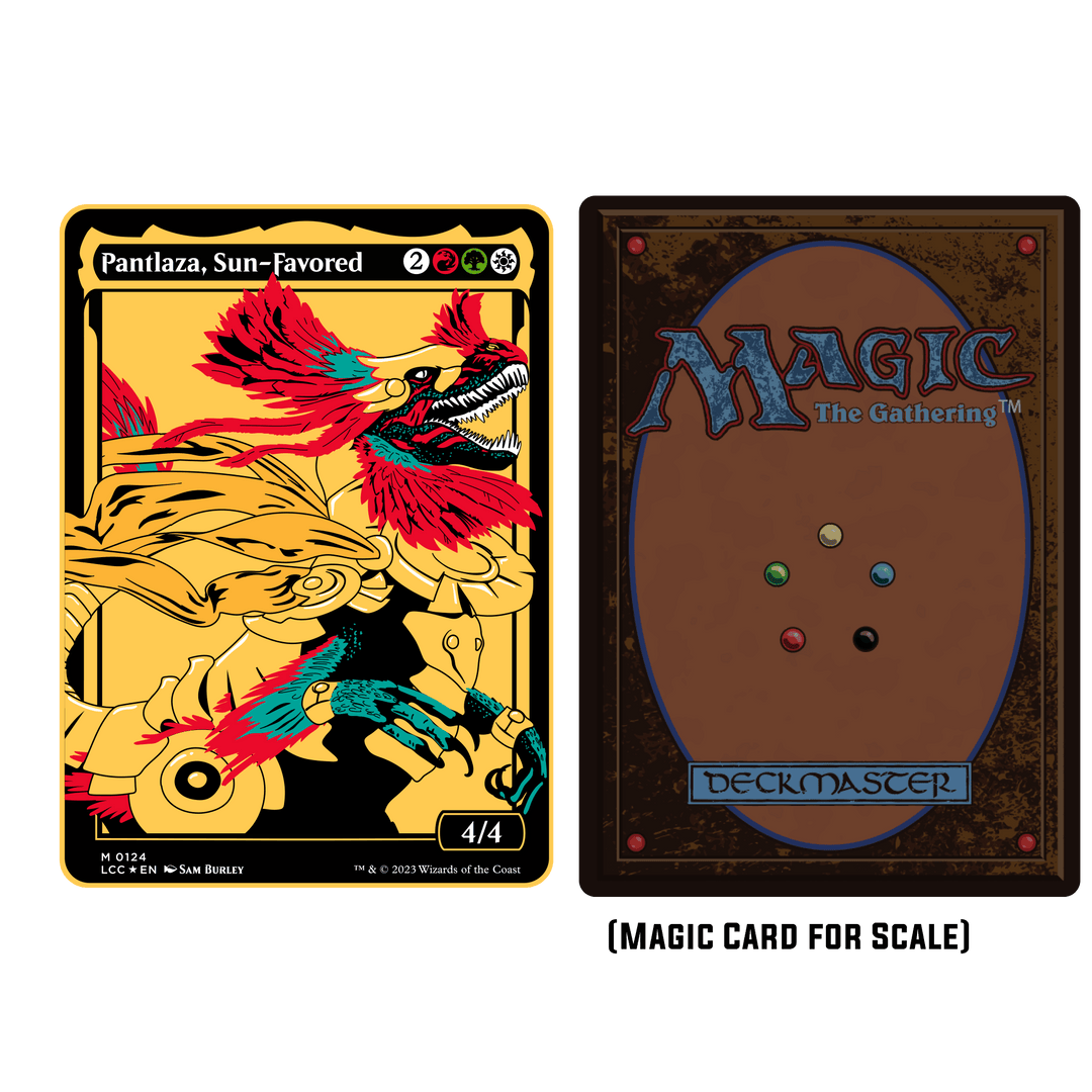 Magic: The Gathering - Pantlaza Sun - Favored Commander Token - Pinfinity - Augmented Reality Collectible Pins