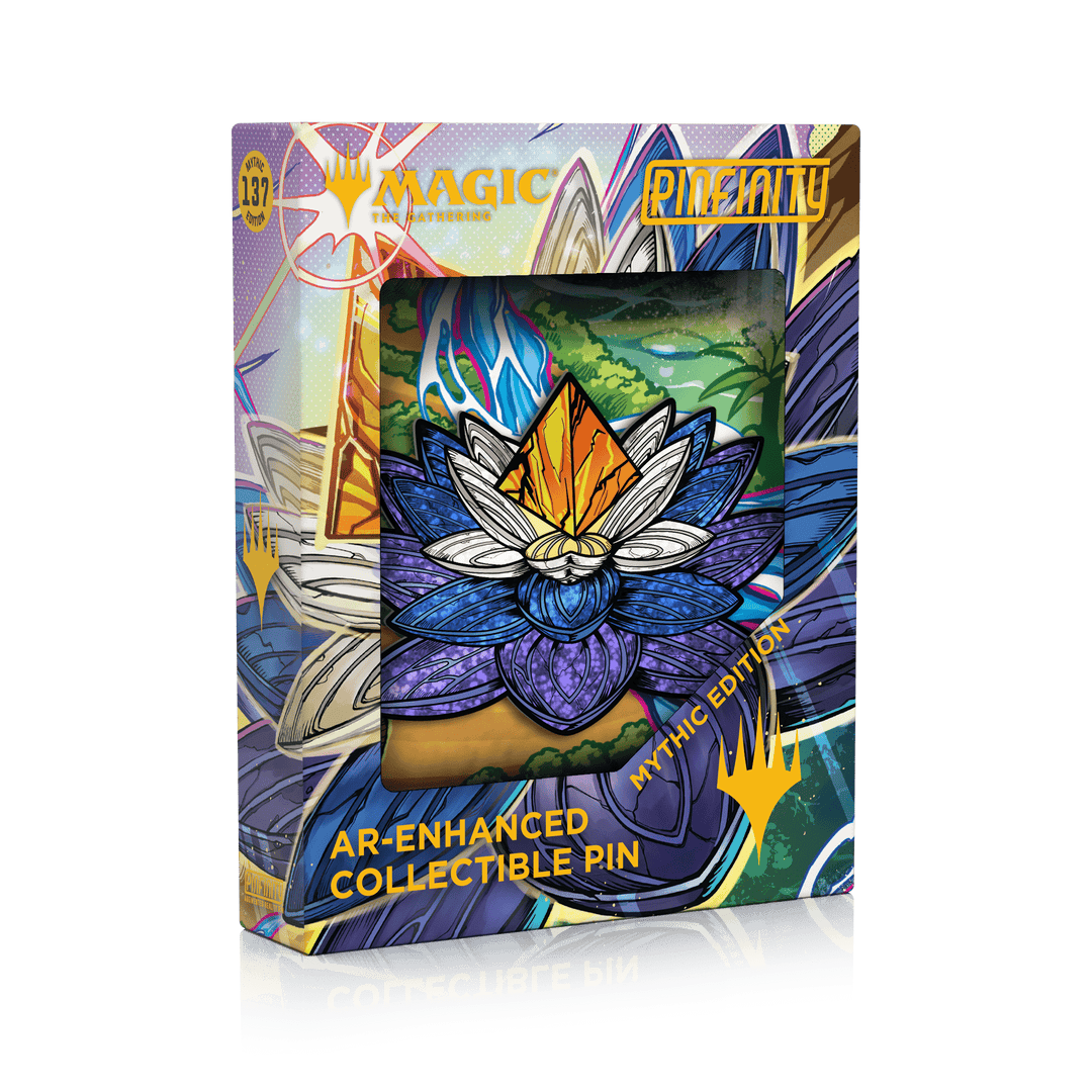 Magic: The Gathering - Radiant Lotus (Glitter Mythic Edition) - Pinfinity - Augmented Reality Collectible Pins