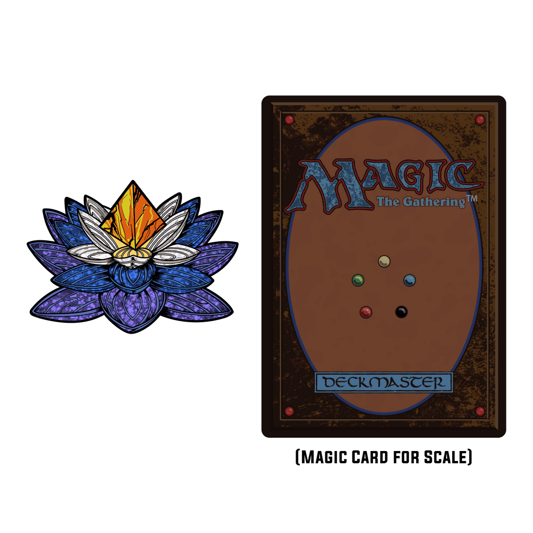 Magic: The Gathering - Radiant Lotus (Glitter Mythic Edition) - Pinfinity - Augmented Reality Collectible Pins