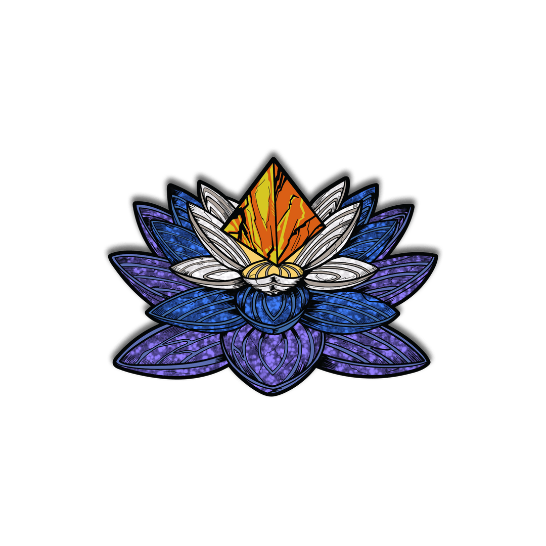 Magic: The Gathering - Radiant Lotus (Glitter Mythic Edition) - Pinfinity - Augmented Reality Collectible Pins