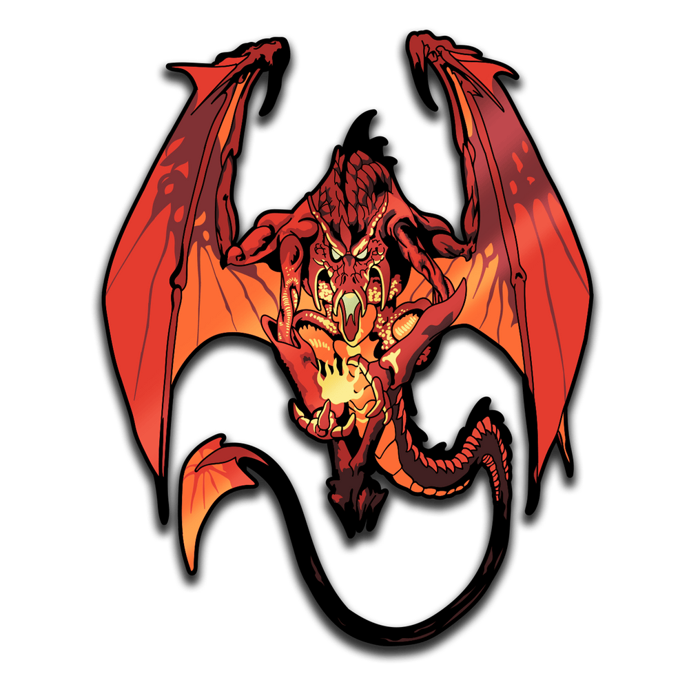 Magic: The Gathering - Rathi Dragon XL AR Pin - Pinfinity - Augmented Reality Collectible Pins