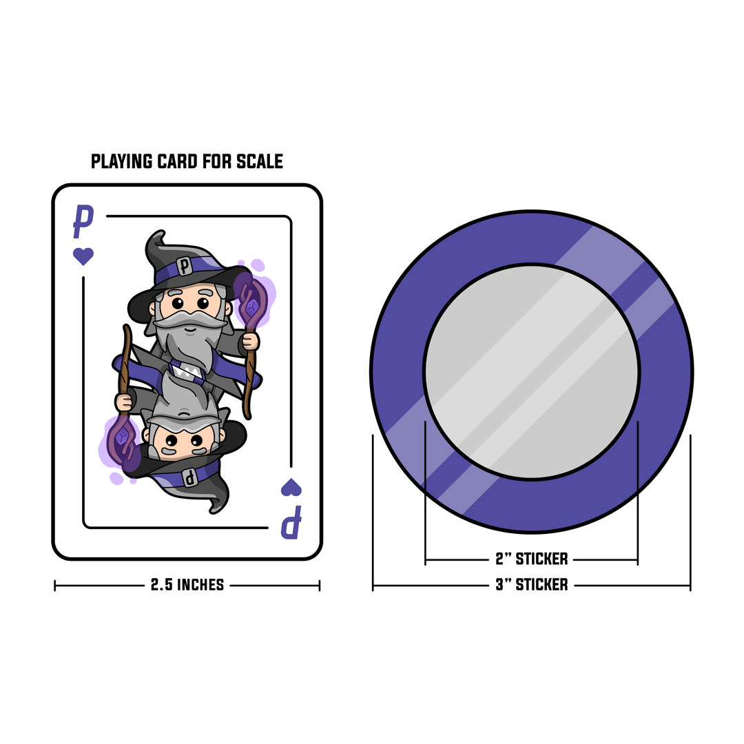Magic: the Gathering - Stained Glass Forest Island 3” AR Sticker - Pinfinity - Augmented Reality Collectible Pins