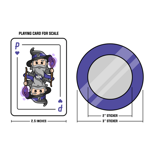 Magic: the Gathering - Stained Glass Forest Island 3” AR Sticker - Pinfinity - Augmented Reality Collectible Pins