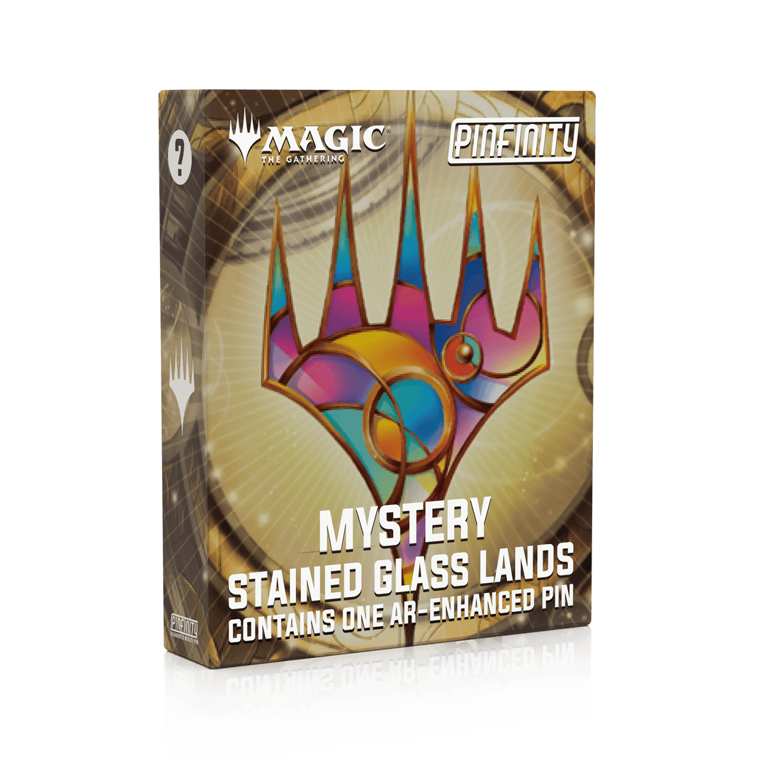 Magic: The Gathering - Stained Glass Lands CDU - Pinfinity - Augmented Reality Collectible Pins