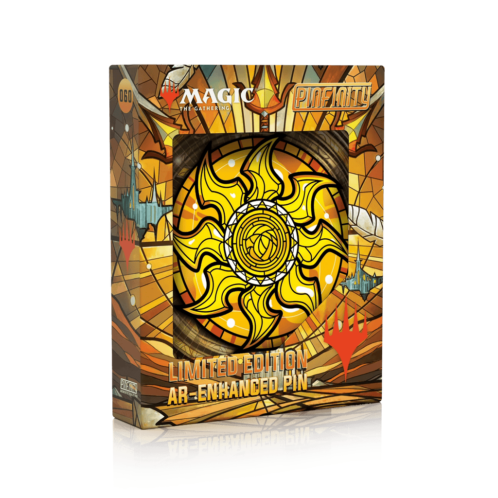 Magic: the Gathering - Stained Glass Plains Pin – Pinfinity