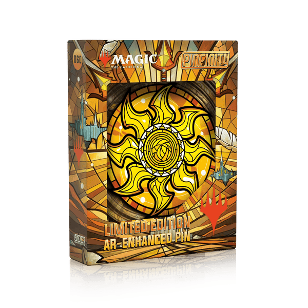 Magic: the Gathering - Stained Glass Plains Pin – Pinfinity