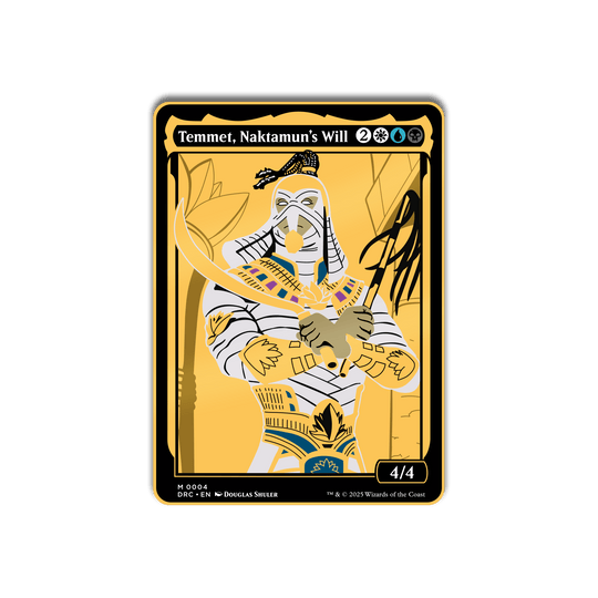 Magic: The Gathering - Temmet, Naktamun's Will - Pinfinity - Augmented Reality Collectible Pins