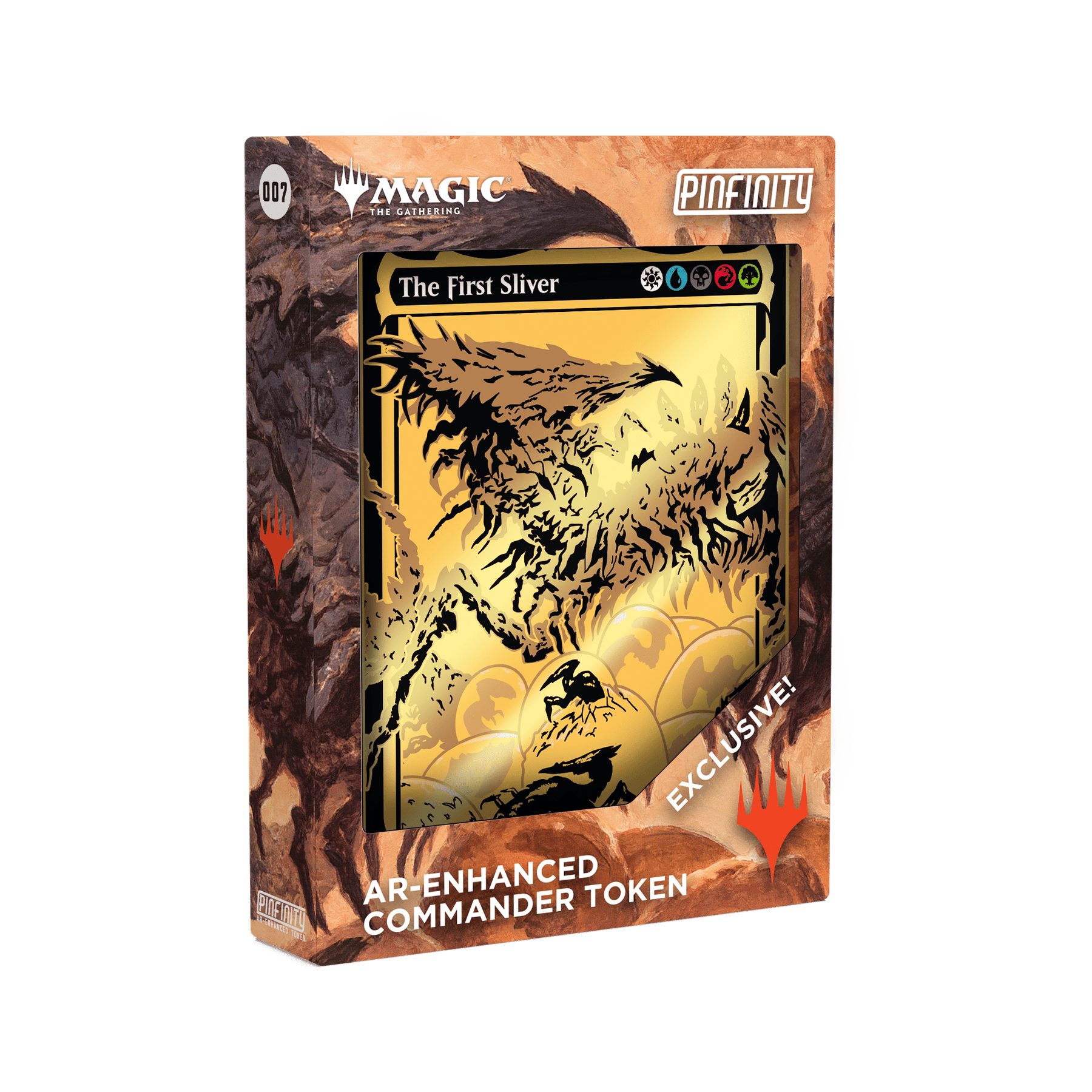 未使用】MTG Pinfinity 初祖スリヴァー 提示用 金属製 未使用 未使用】MTG Pinfinity 初祖スリヴァー 提示用 金属製 未使用