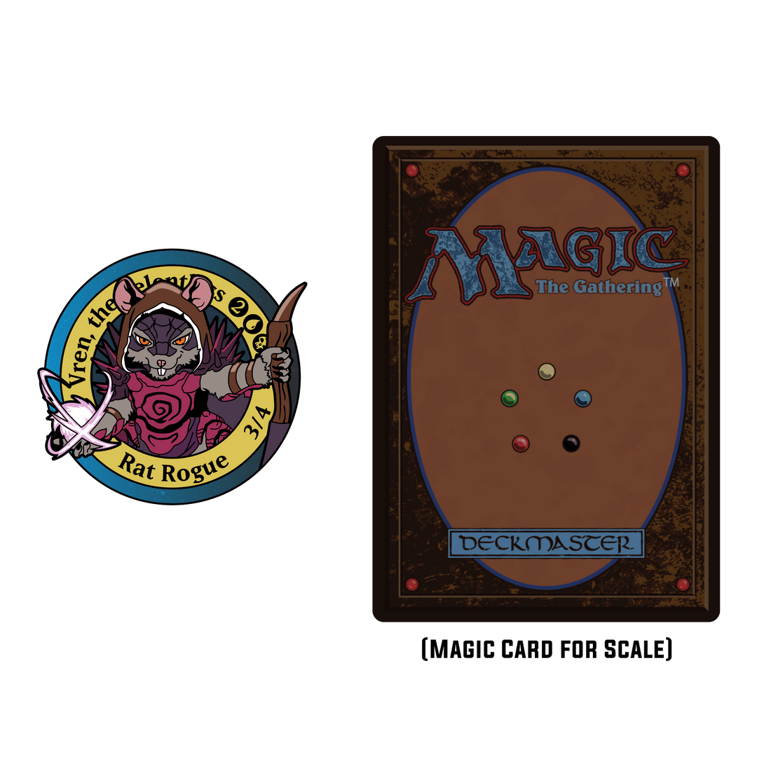 Magic: The Gathering - Vren, the Relentess AR Pin - Pinfinity - Augmented Reality Collectible Pins