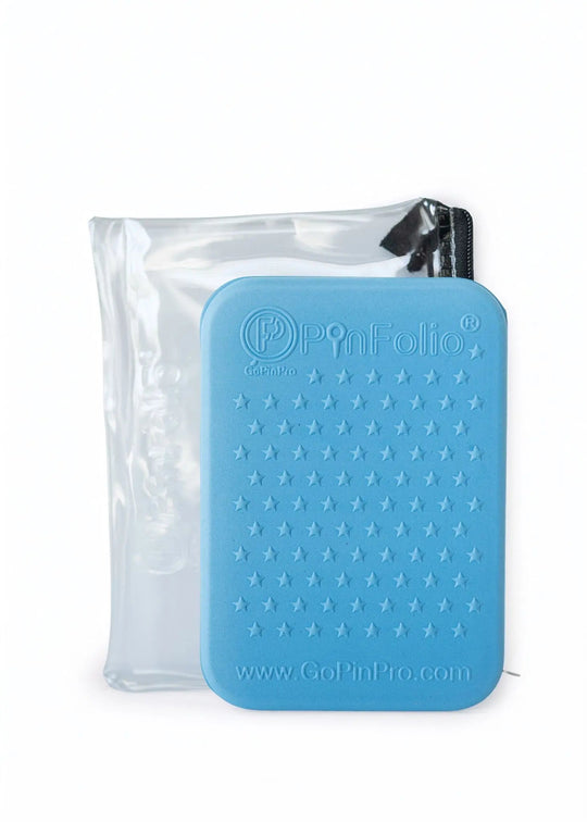 Mini PinFolio Board with Safe'N'Go Pouch - Pinfinity - Augmented Reality Collectible Pins