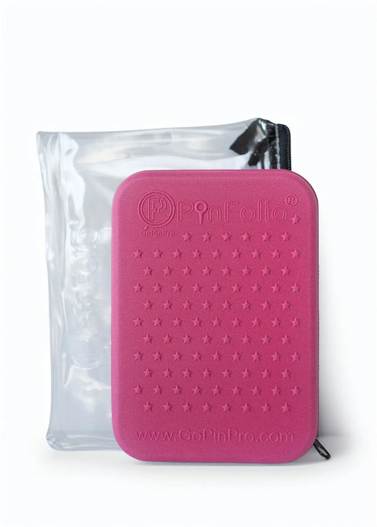 Mini PinFolio Board with Safe'N'Go Pouch - Pinfinity - Augmented Reality Collectible Pins