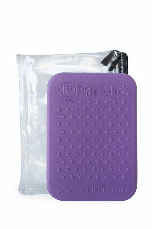 Mini PinFolio Board with Safe'N'Go Pouch - Pinfinity - Augmented Reality Collectible Pins