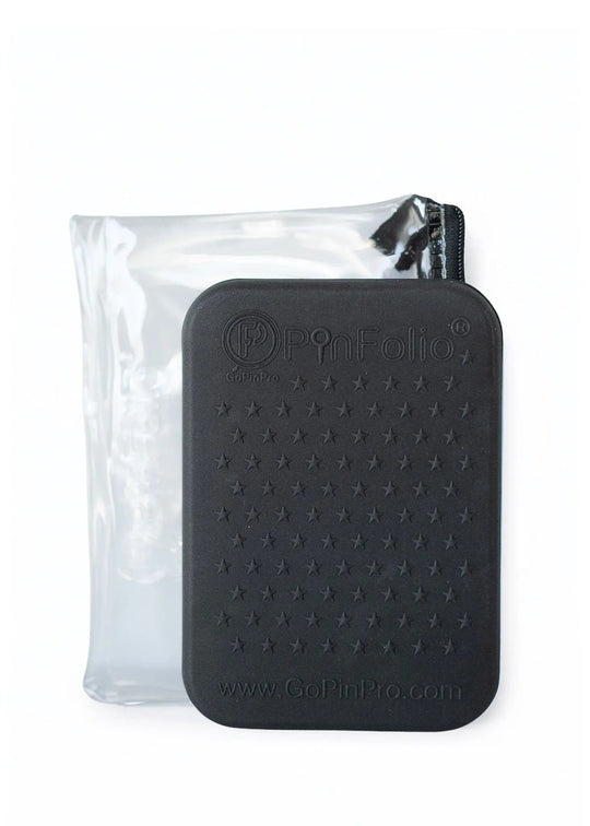 Mini PinFolio Board with Safe'N'Go Pouch - Pinfinity - Augmented Reality Collectible Pins
