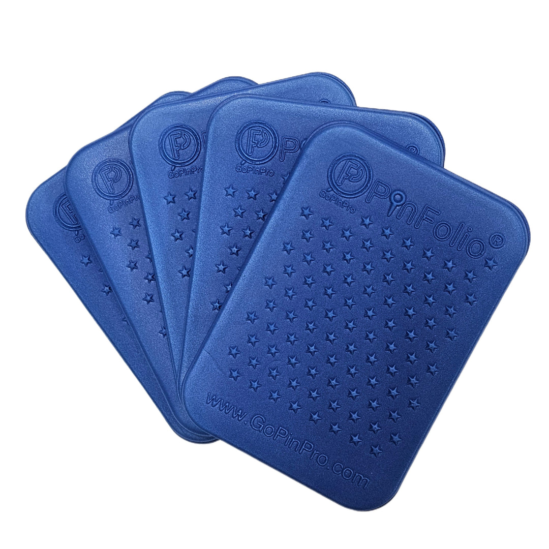 Mini PinFolio Boards – Compact Pin Display & Storage | Set of 5 - Pinfinity - Augmented Reality Collectible Pins