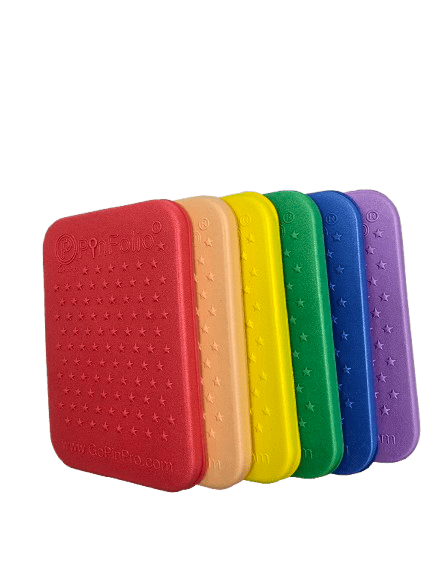 Mini PinFolio Boards – Compact Pin Display & Storage | Set of 5 - Pinfinity - Augmented Reality Collectible Pins