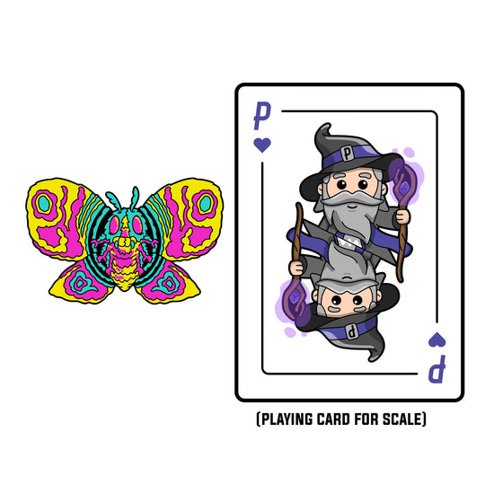 Mothra Showa Era CMYK Edition AR Pin - Pinfinity - Augmented Reality Collectible Pins