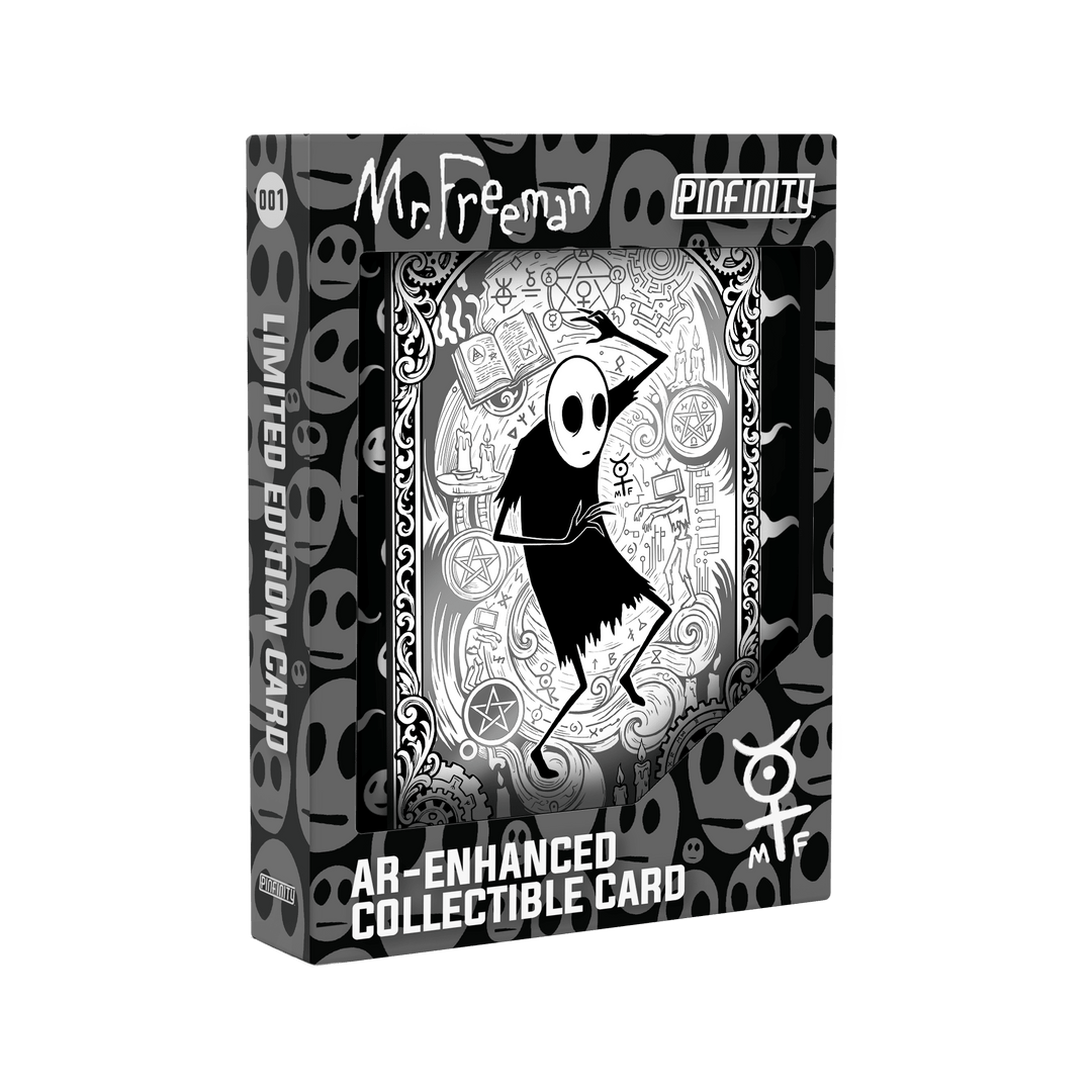 Mr. Freeman - Fragments of Reality: Metal Card I (Serialized) - Pinfinity - Augmented Reality Collectible Pins