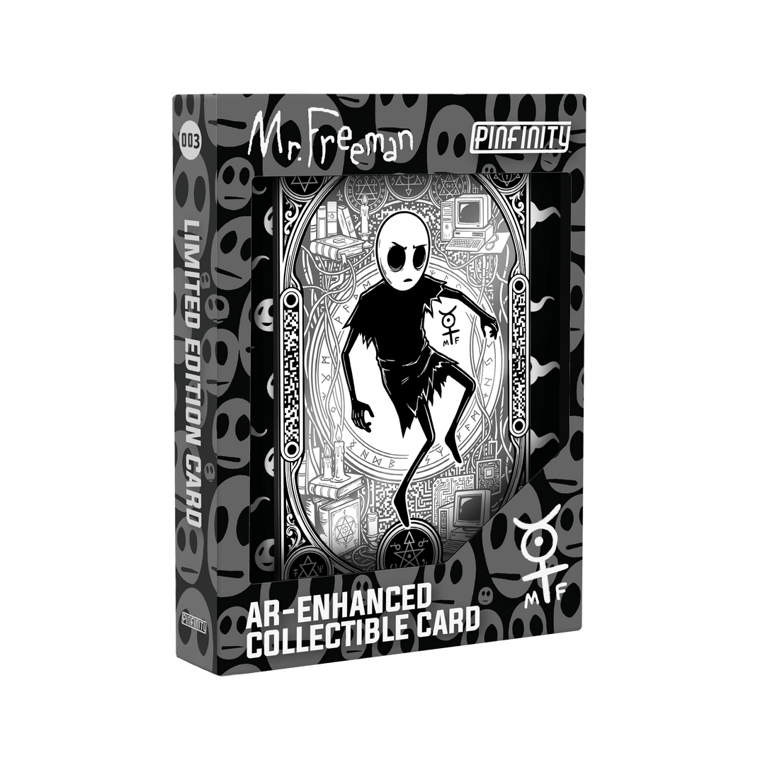 Mr. Freeman - Fragments of Reality: Metal Card III (Serialized) - Pinfinity - Augmented Reality Collectible Pins
