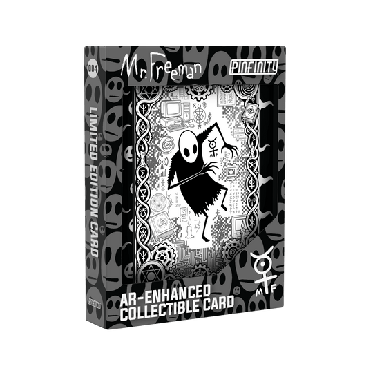 Mr. Freeman - Fragments of Reality: Metal Card IV (Serialized) - Pinfinity - Augmented Reality Collectible Pins