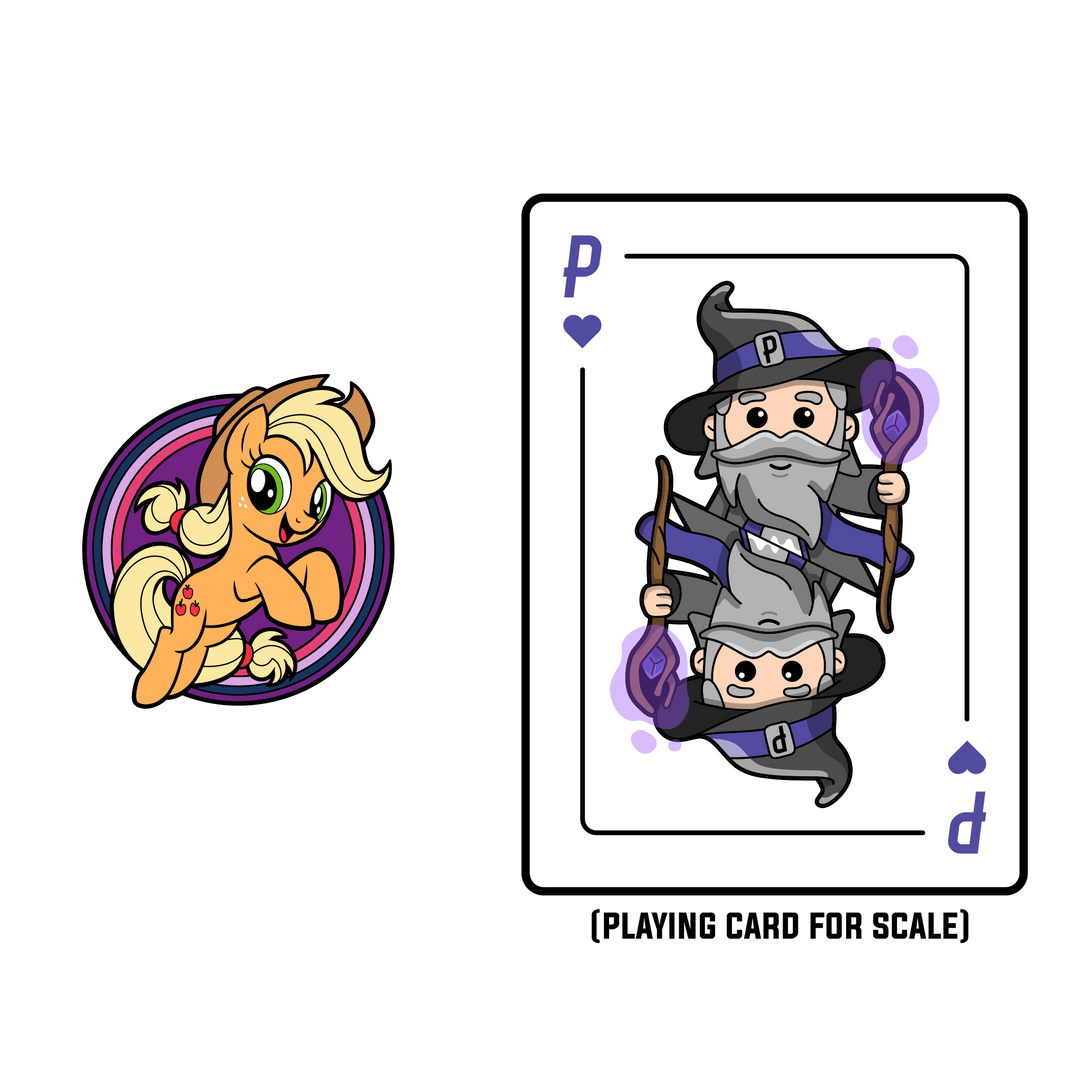 My Little Pony - Applejack - Pinfinity - Augmented Reality Collectible Pins