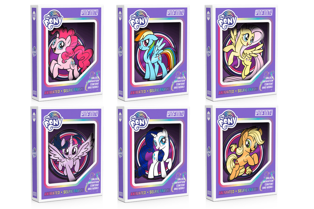 My Little Pony Pin Set - Pinfinity - Augmented Reality Collectible Pins