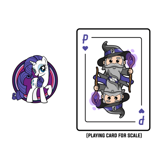 My Little Pony - Rarity - Pinfinity - Augmented Reality Collectible Pins