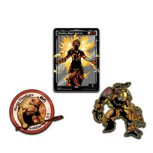 Pinfinity+ Magic: The Gathering - Red Collection - Pinfinity - Augmented Reality Collectible Pins