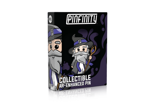 Pinfinity Walter the Wizard AR Pin - Pinfinity - Augmented Reality Collectible Pins