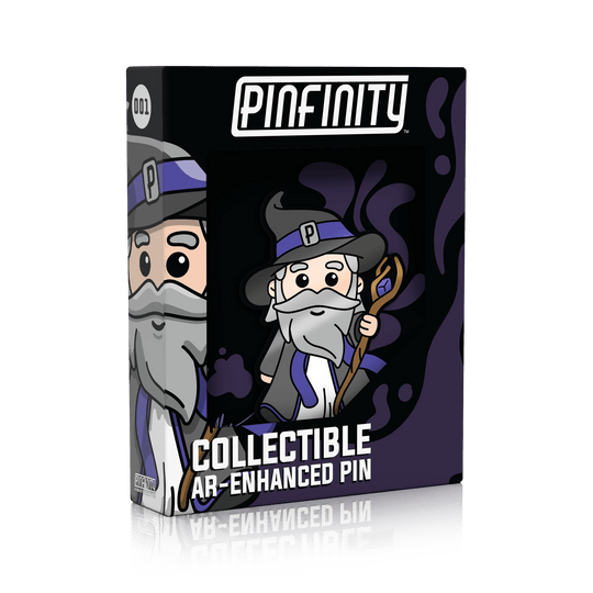 Pinfinity Walter the Wizard AR Pin - Pinfinity - Augmented Reality Collectible Pins