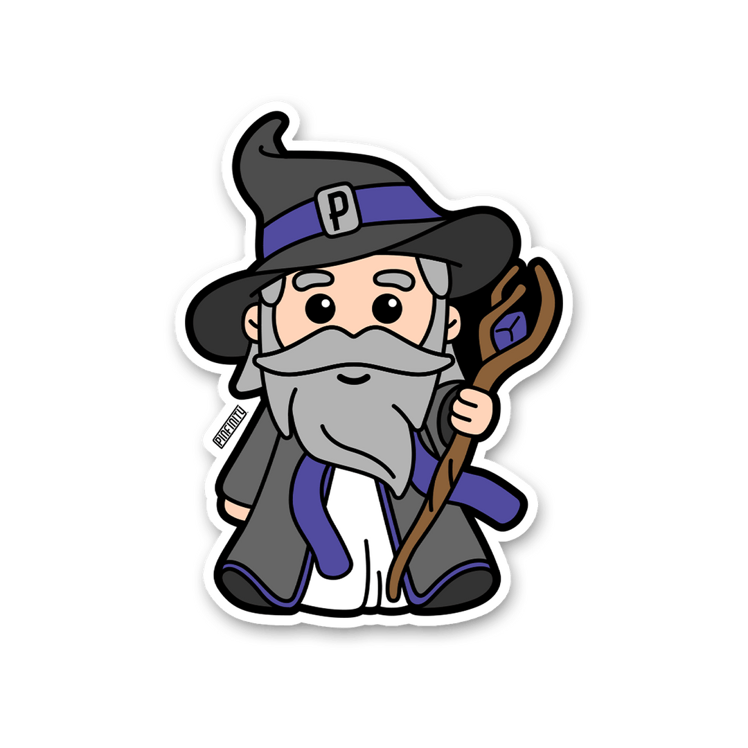 Pinfinity Walter the Wizard AR Sticker - Pinfinity - Augmented Reality Collectible Pins