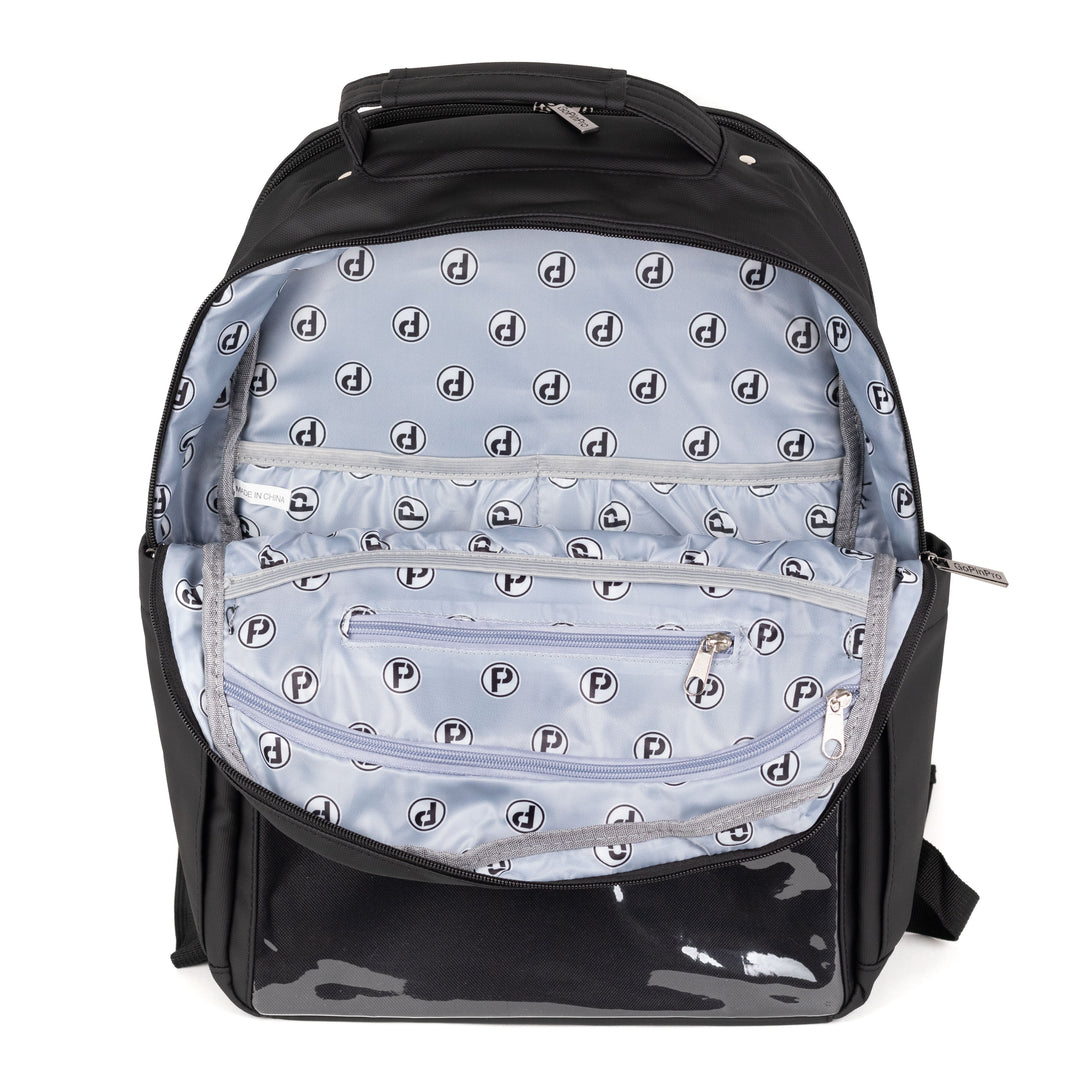PinFolio® Backpack – Stylish Pin Organizer & Display Bag | Holds Stick'N'Go® Board | Perfect for Pin Collectors on the Go - Pinfinity - Augmented Reality Collectible Pins