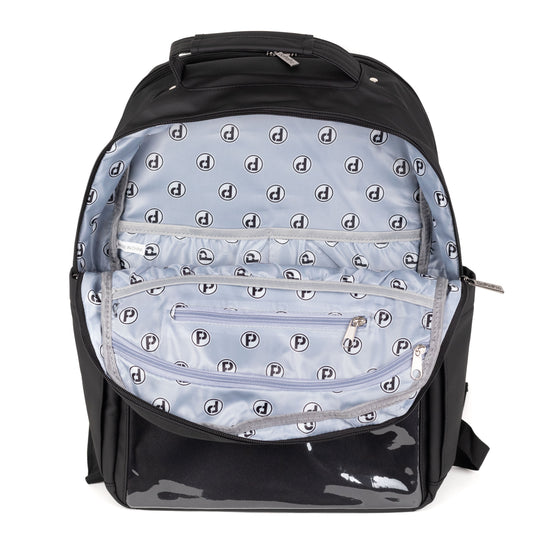 PinFolio® Backpack – Stylish Pin Organizer & Display Bag | Holds Stick'N'Go® Board | Perfect for Pin Collectors on the Go - Pinfinity - Augmented Reality Collectible Pins