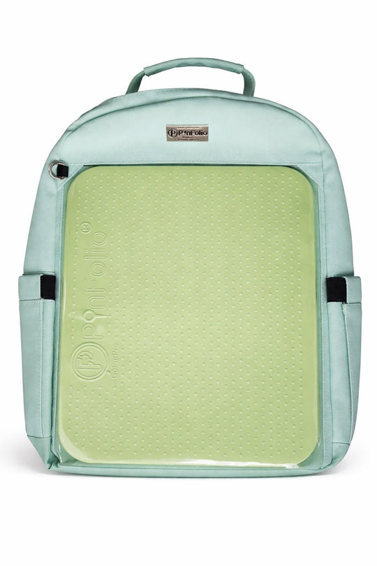 PinFolio® Backpack – Stylish Pin Organizer & Display Bag | Holds Stick'N'Go® Board | Perfect for Pin Collectors on the Go - Pinfinity - Augmented Reality Collectible Pins