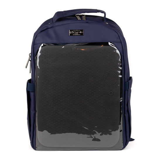 PinFolio® Backpack – Stylish Pin Organizer & Display Bag | Holds Stick'N'Go® Board | Perfect for Pin Collectors on the Go - Pinfinity - Augmented Reality Collectible Pins
