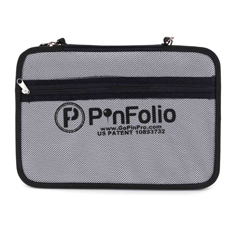 PinFolio™ Classic – Enamel Pin Storage & Trading Case | Holds 50 - 60 Pins | Stick'N'Go® Technology - Pinfinity - Augmented Reality Collectible Pins