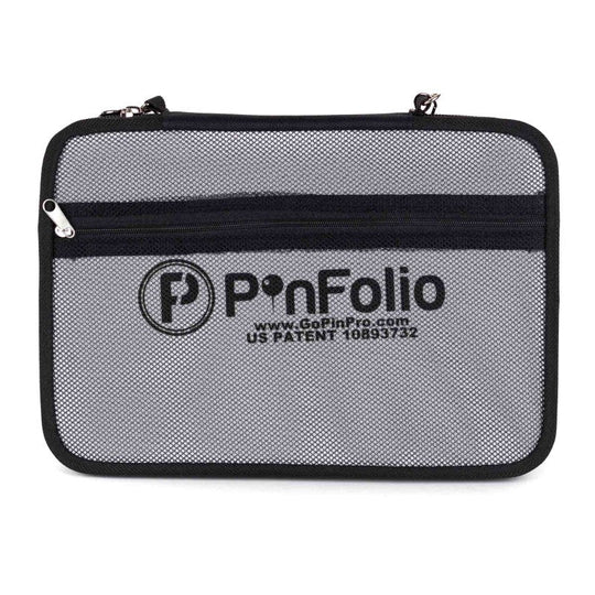 PinFolio™ Classic – Enamel Pin Storage & Trading Case | Holds 50 - 60 Pins | Stick'N'Go® Technology - Pinfinity - Augmented Reality Collectible Pins