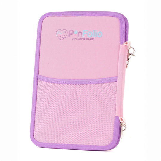 PinFolio™ Classic – Enamel Pin Storage & Trading Case | Holds 50 - 60 Pins | Stick'N'Go® Technology - Pinfinity - Augmented Reality Collectible Pins