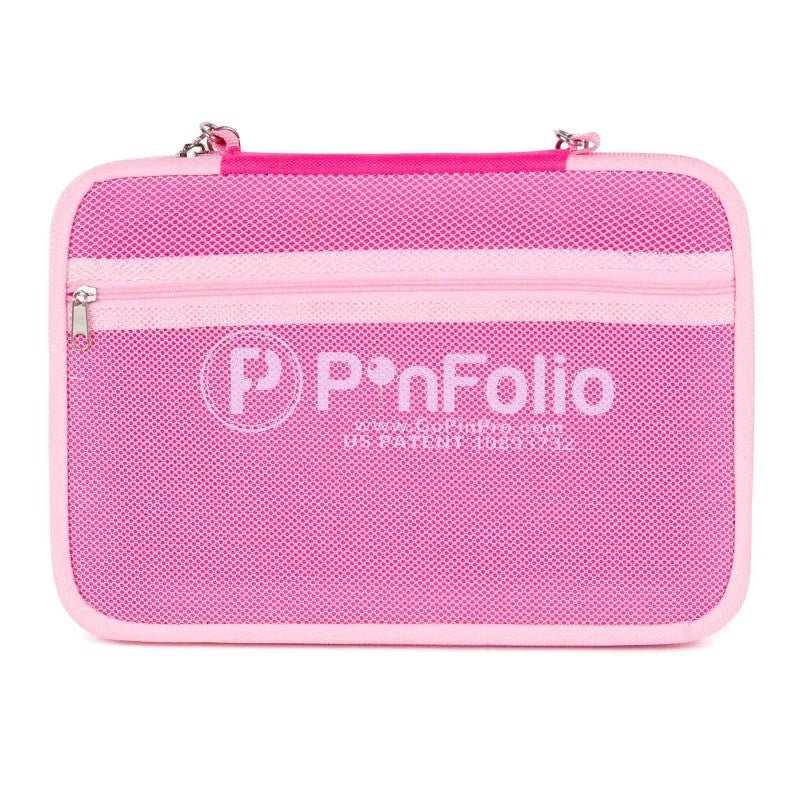 PinFolio™ Classic – Enamel Pin Storage & Trading Case | Holds 50 - 60 Pins | Stick'N'Go® Technology - Pinfinity - Augmented Reality Collectible Pins