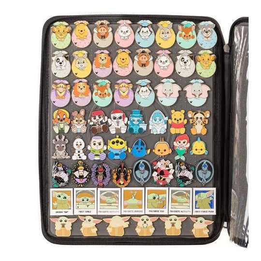 PinFolio® Maxx – Enhanced Enamel Pin Display & Storage Case | Holds Up to 120 Pins | Stick'N'Go® Technology - Pinfinity - Augmented Reality Collectible Pins